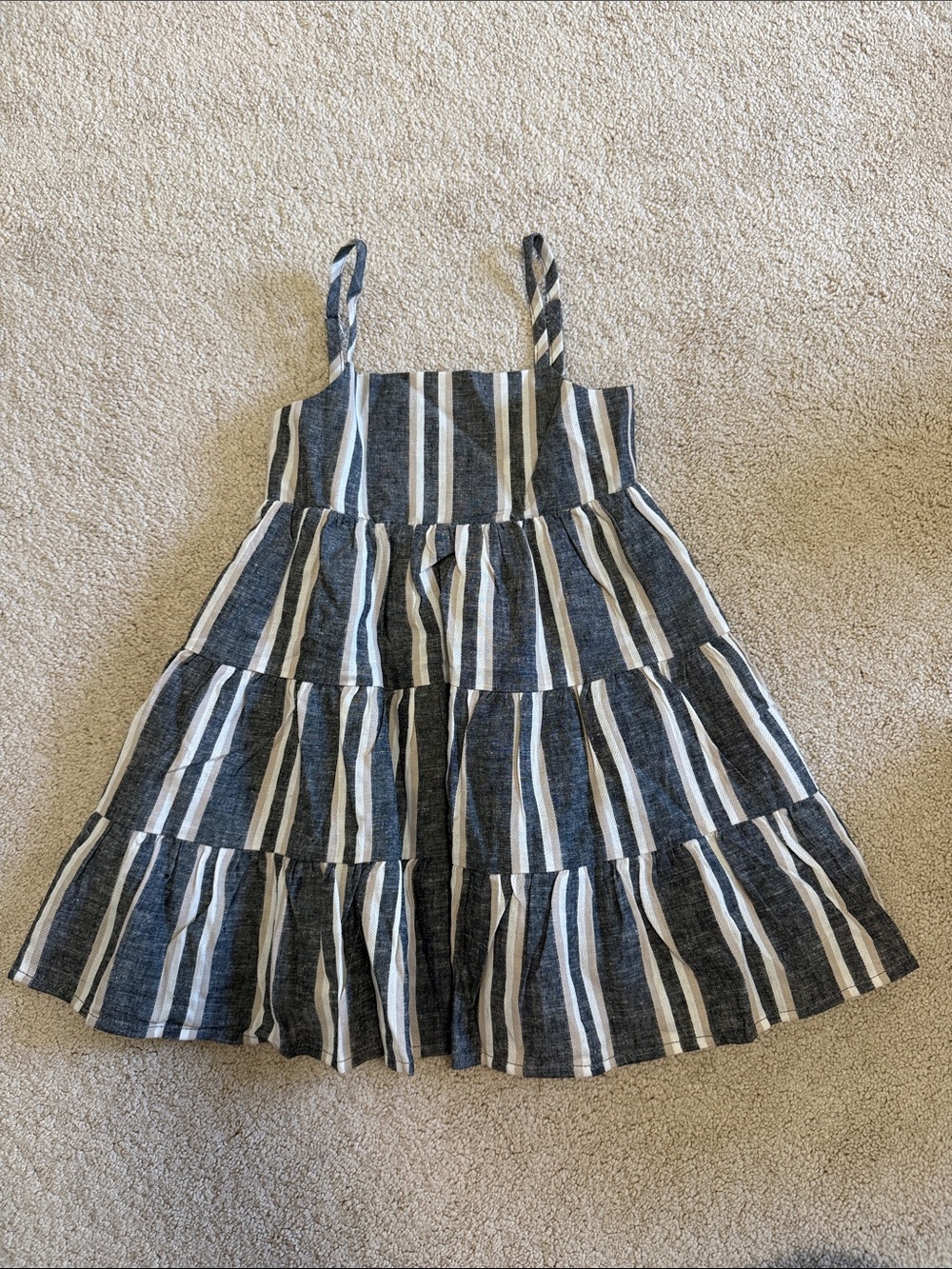 NWT Little Bipsy Striped Tiered Sundress